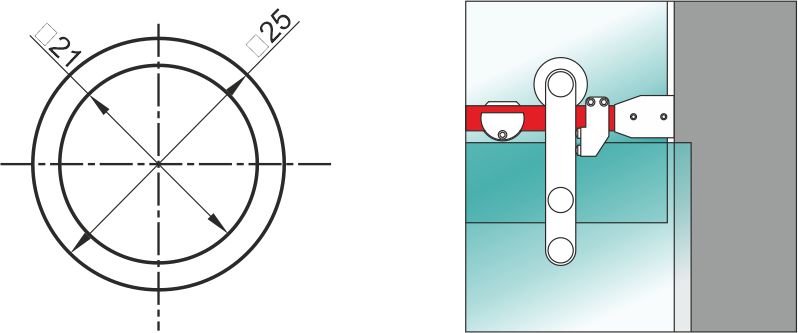 Труба Ø25мм (3м) SSS?>